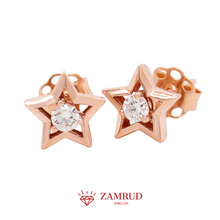 Load image into Gallery viewer, Anting Berlian Star 40815 ER Zamrud Jewellery
