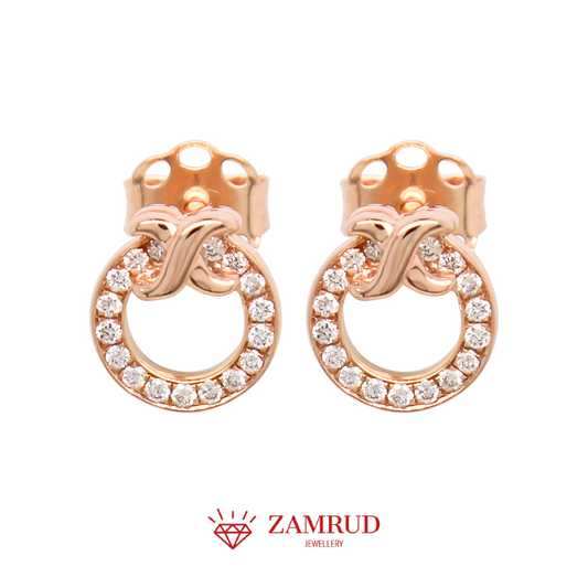 Anting Berlian Fashion 40785 ER Zamrud Jewellery