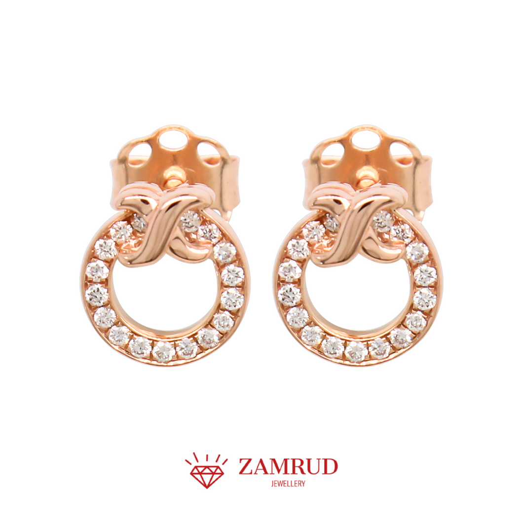 Anting Berlian Fashion 40785 ER Zamrud Jewellery