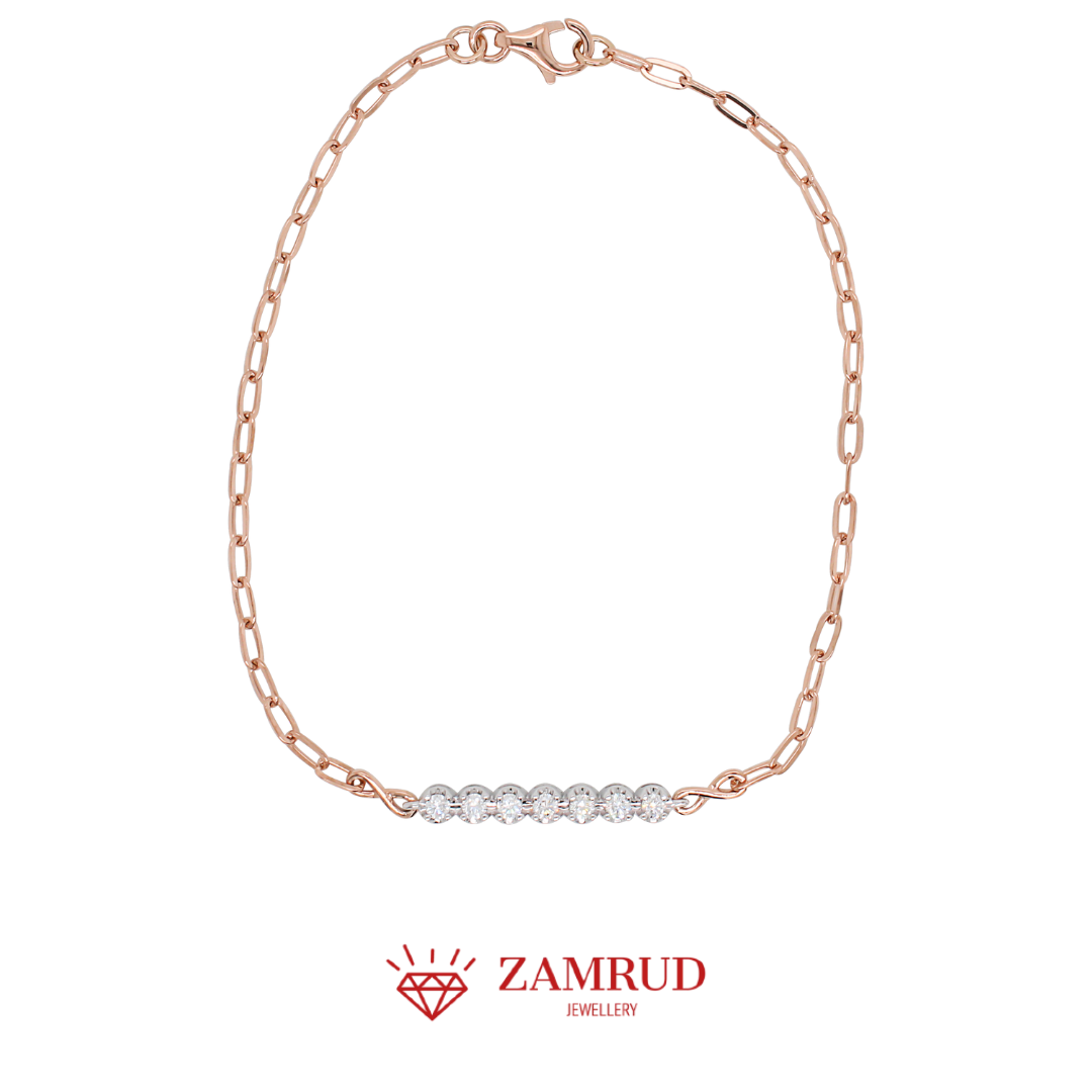Gelang Berlian Listring 10251A BE Zamrud Jewellery