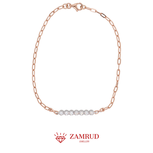 Gelang Berlian Listring 10251A BE Zamrud Jewellery