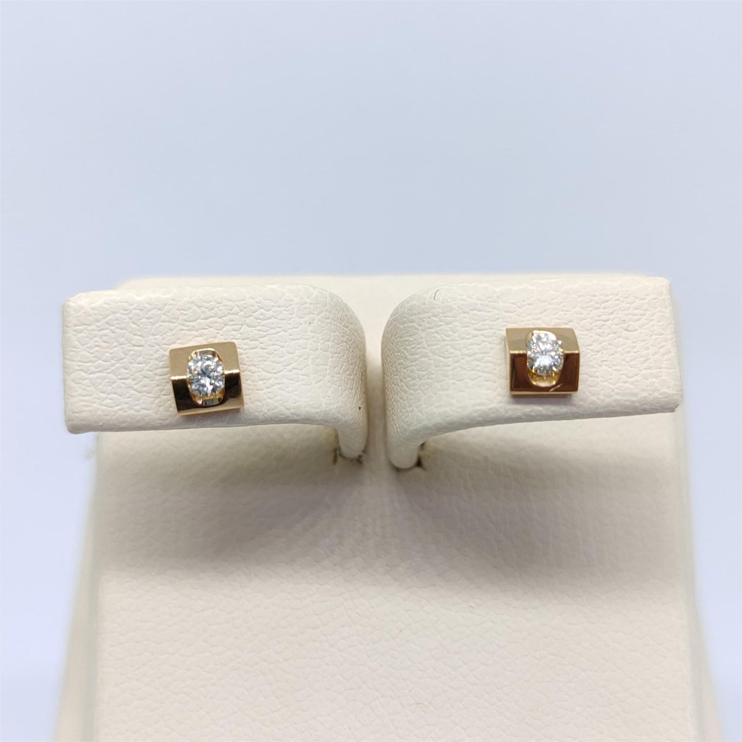 Anting Berlian Solitaire Earring 41744 ER Zamrud Jewellery