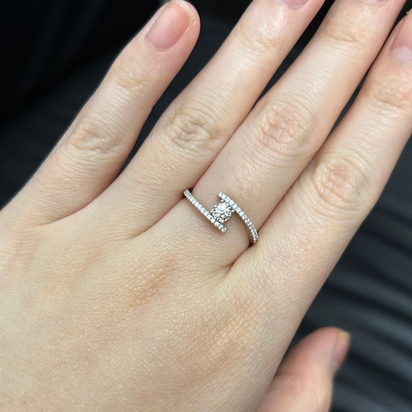 Cincin Berlian Solitaire Ring 40419 LR Zamrud Jewellery