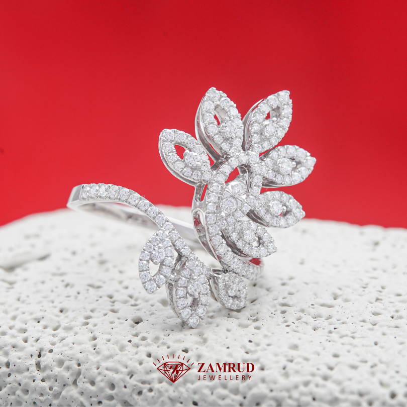 Cincin Berlian Ring 40426 LR Zamrud Jewellery