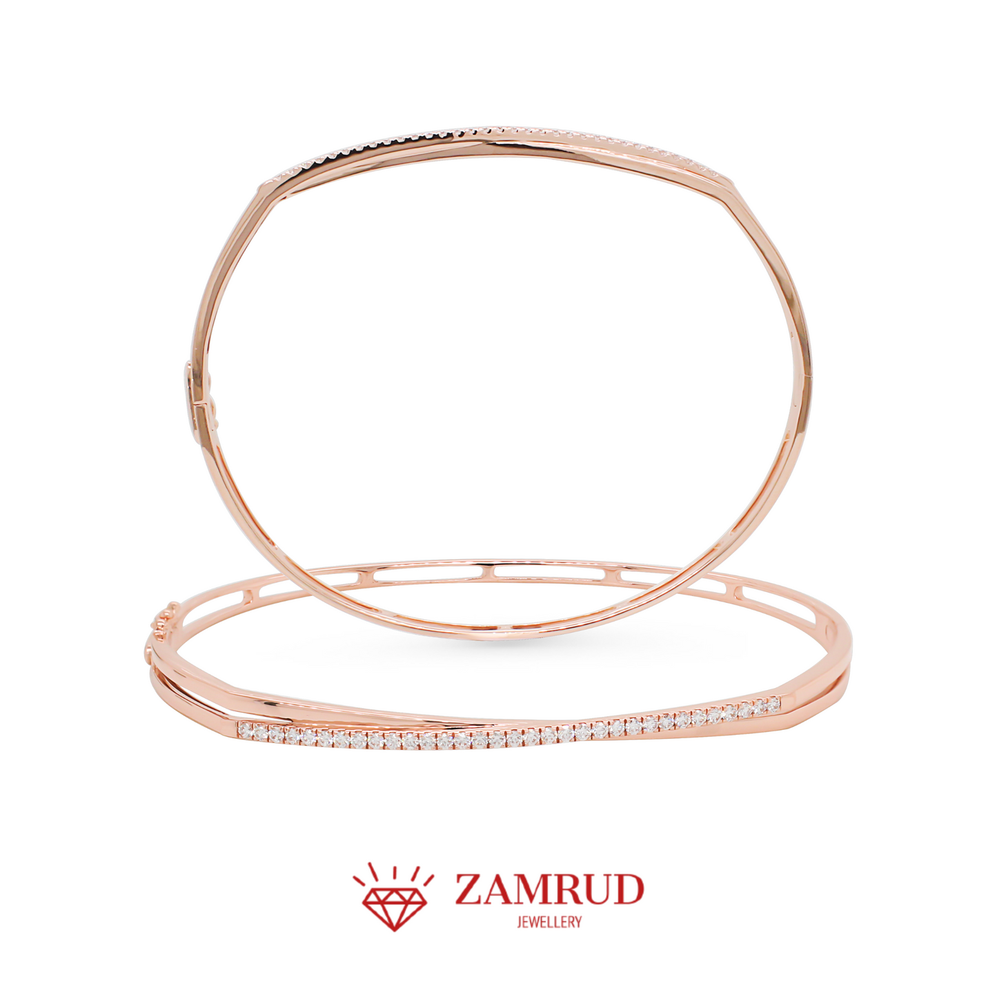 Gelang Berlian Bangle Listring 41560 BG Zamrud Jewellery