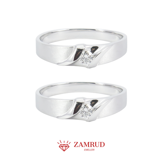 Weddin Ring Berlian 41973-41980 WR Zamrud Jewellery