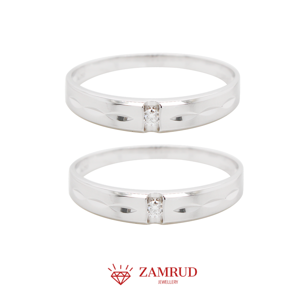 Wedding Ring Berlian 41904-41898 WR Zamrud Jewellery