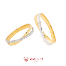 Load image into Gallery viewer, Wedding Ring Berlian 41850-41867 WR Zamrud Jewellery
