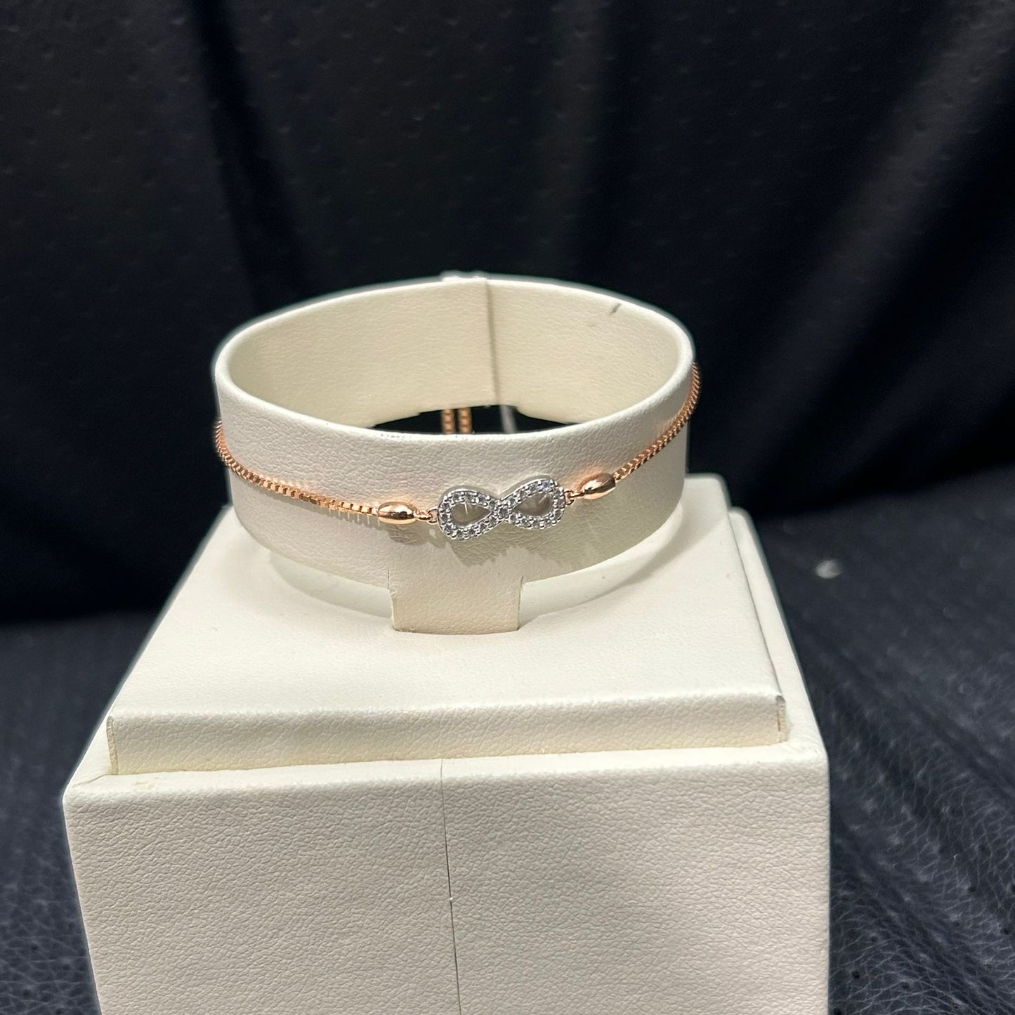 Gelang Berlian Infinity Serut 10386A BE Zamrud Jewellery