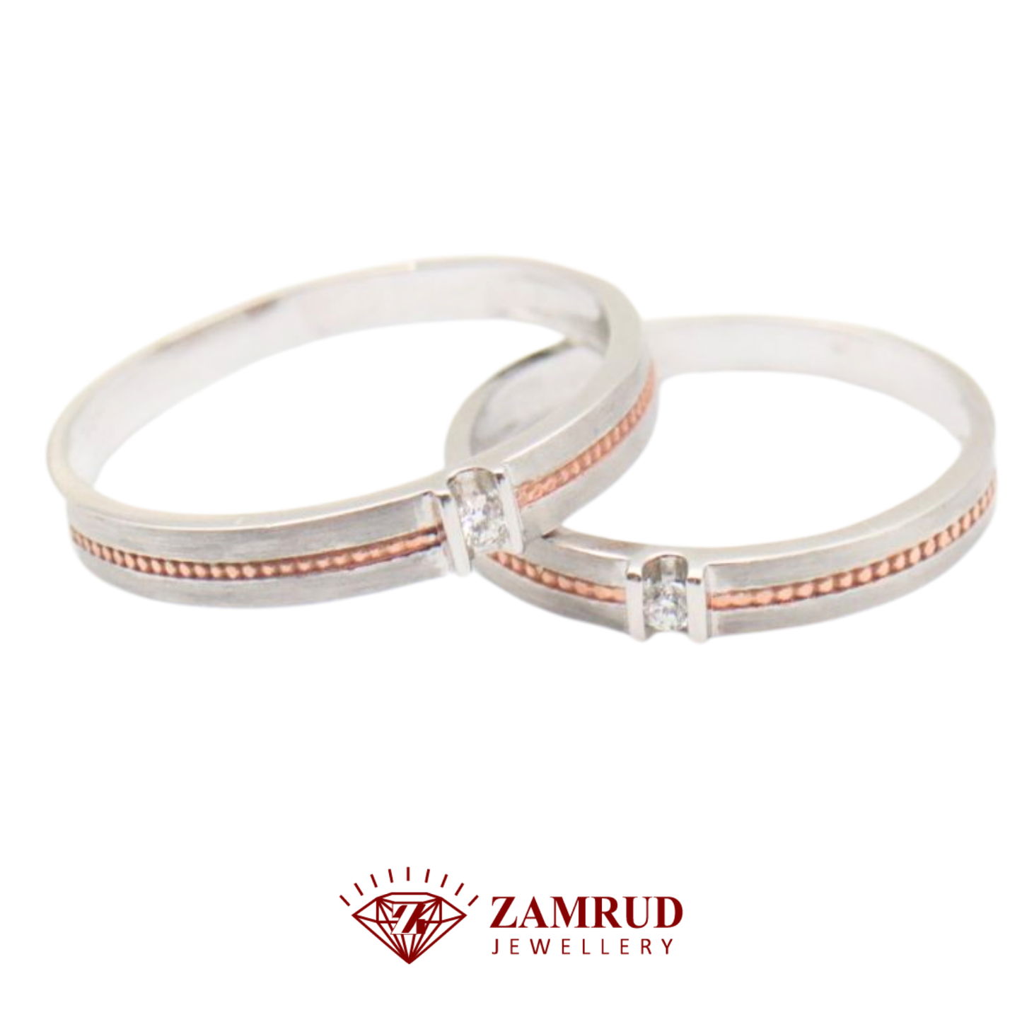 Wedding Ring Berlian 40129-40112 WR Zamrud Jewellery