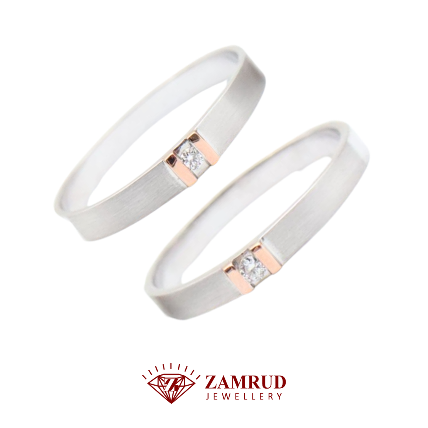 Wedding Ring Berlian 40136-40143 WR Zamrud Jewellery