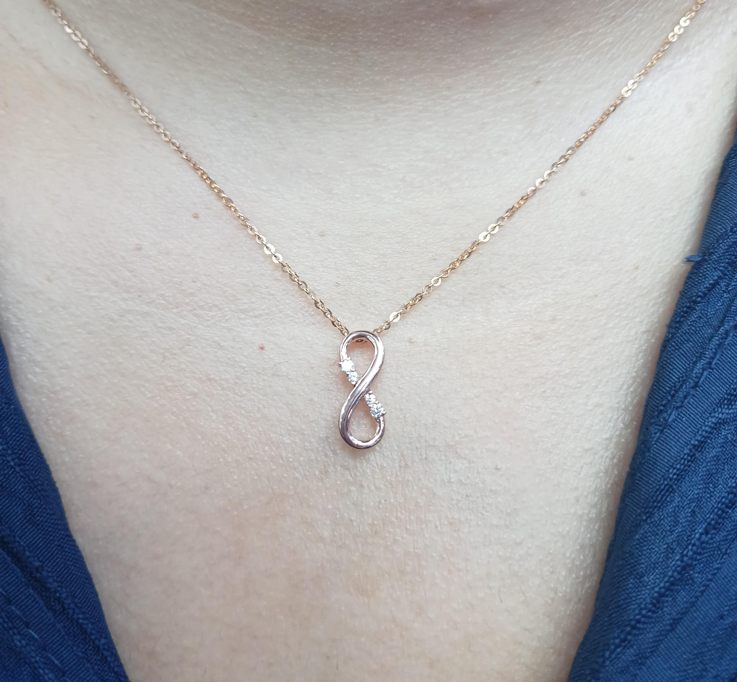 Liontin Berlian Infinity 43564 PD Zamrud Jewellery