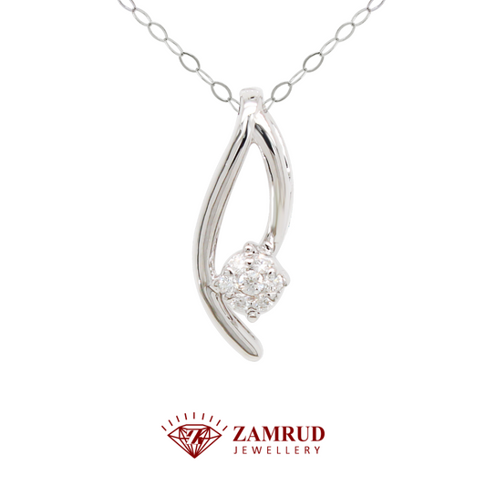 Liontin Berlian simple 43557 PD Zamrud Jewellery