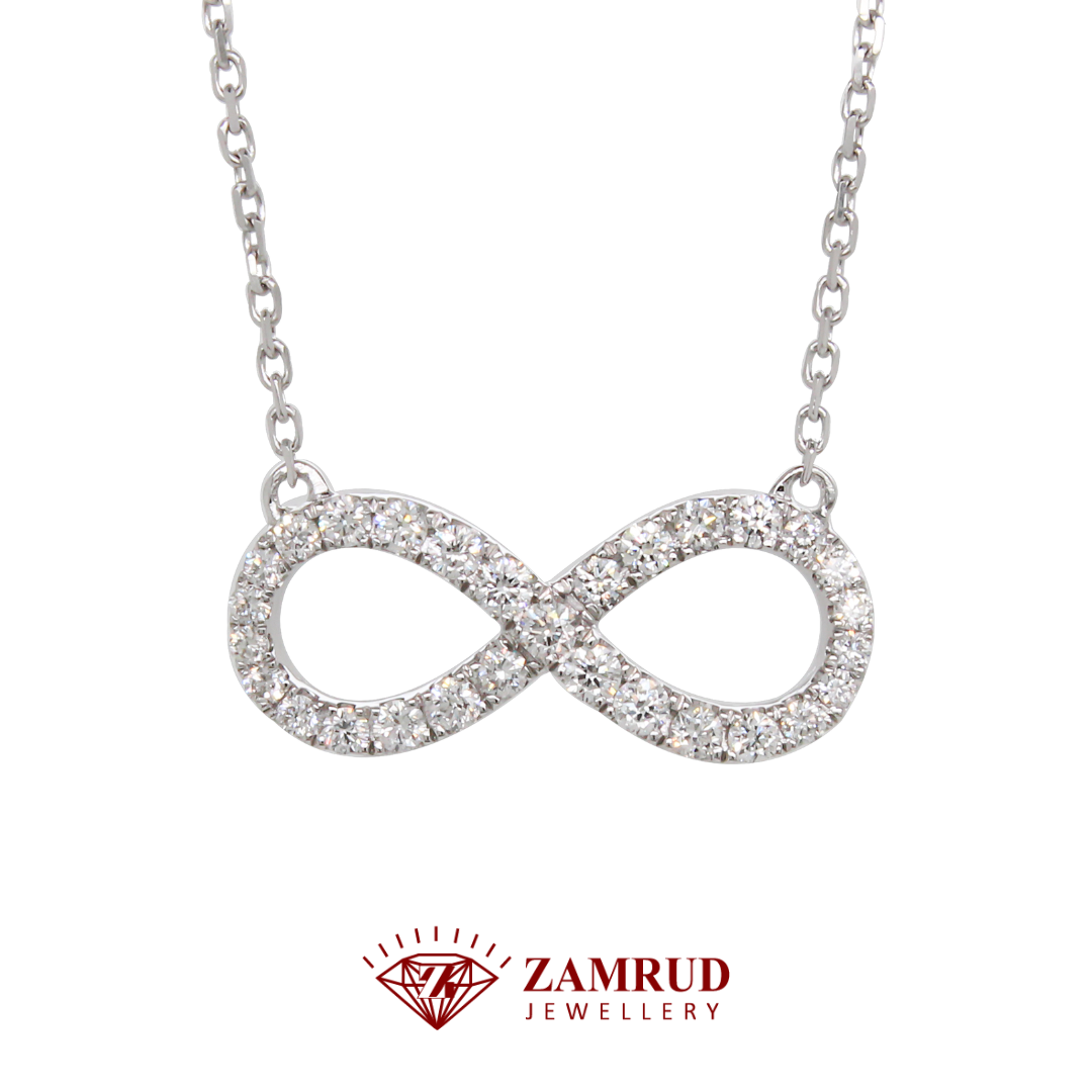 Kalung Berlian Infinity 42567 NK Zamrud Jewellery