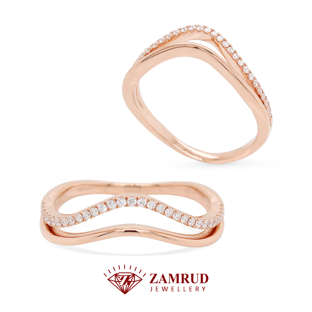Cincin Berlian Listring Ring 42499 LR Zamrud Jewellery