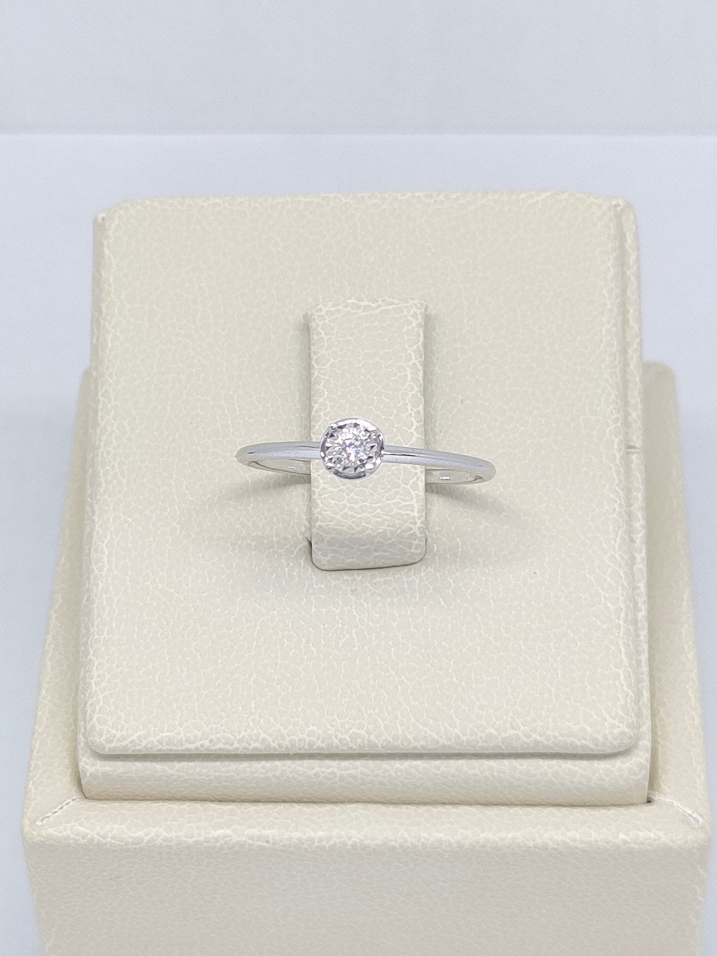 Cincin Berlian Solitaire Ring 43540 LR Zamrud Jewellery