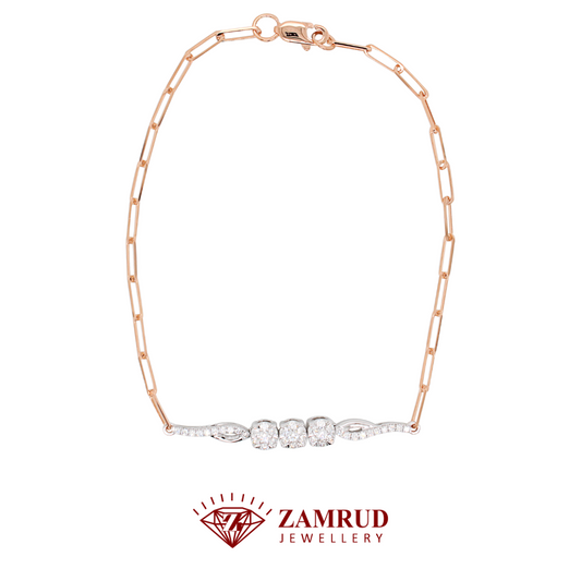 Gelang Berlian Bracelet 43700 BE Zamrud Jewellery