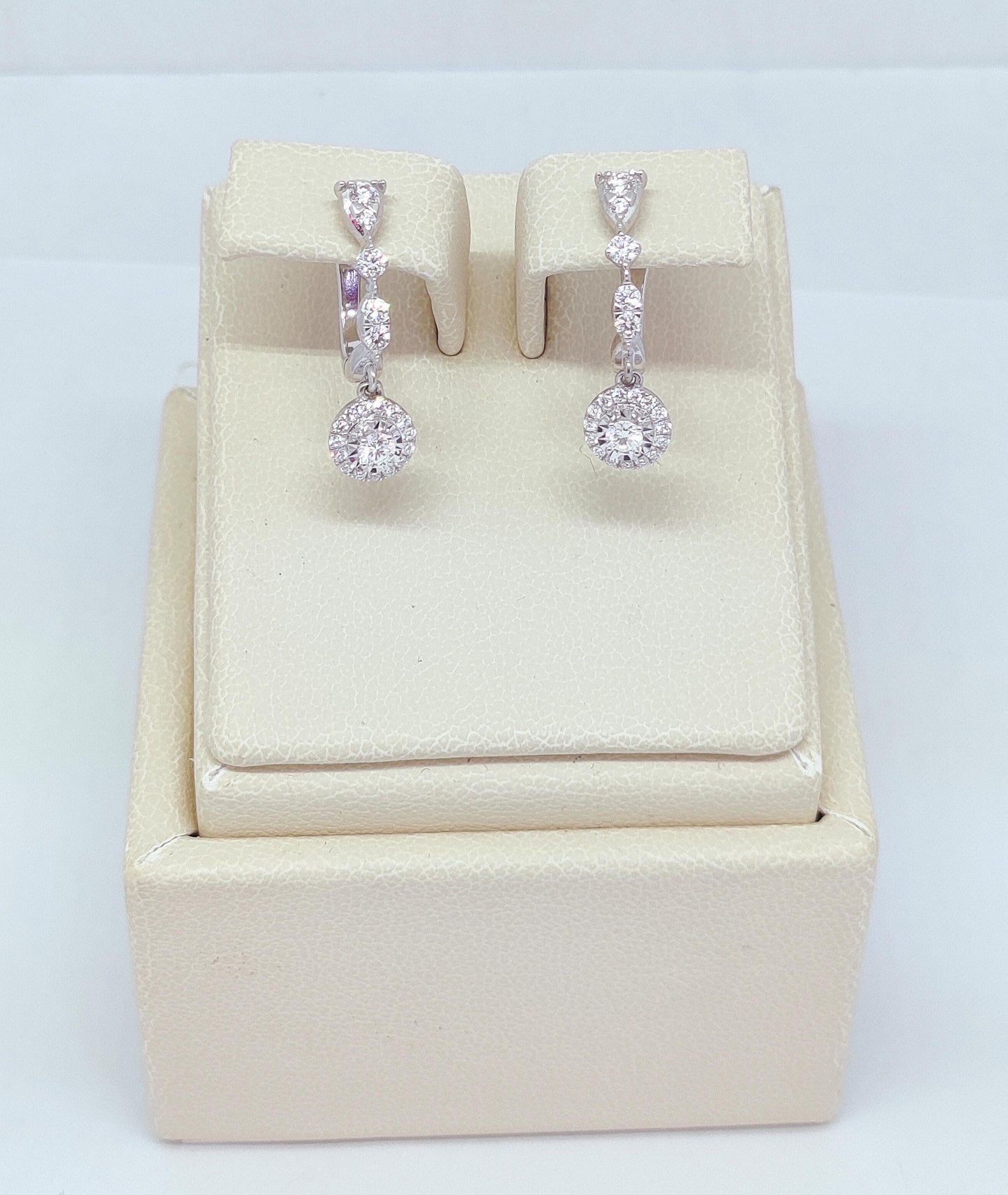 Anting Berlian Dangling 41805 ER Zamrud Jewellery
