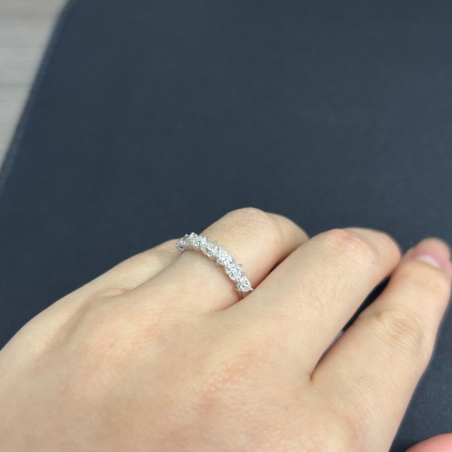 Cincin Berlian Listring Heart 42444 LR Zamrud Jewellery