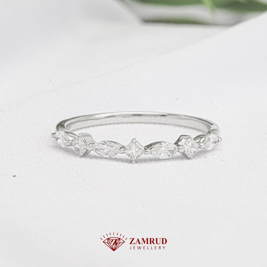 Cincin Berlian Listring Marquise 42451 LR Zamrud Jewellery