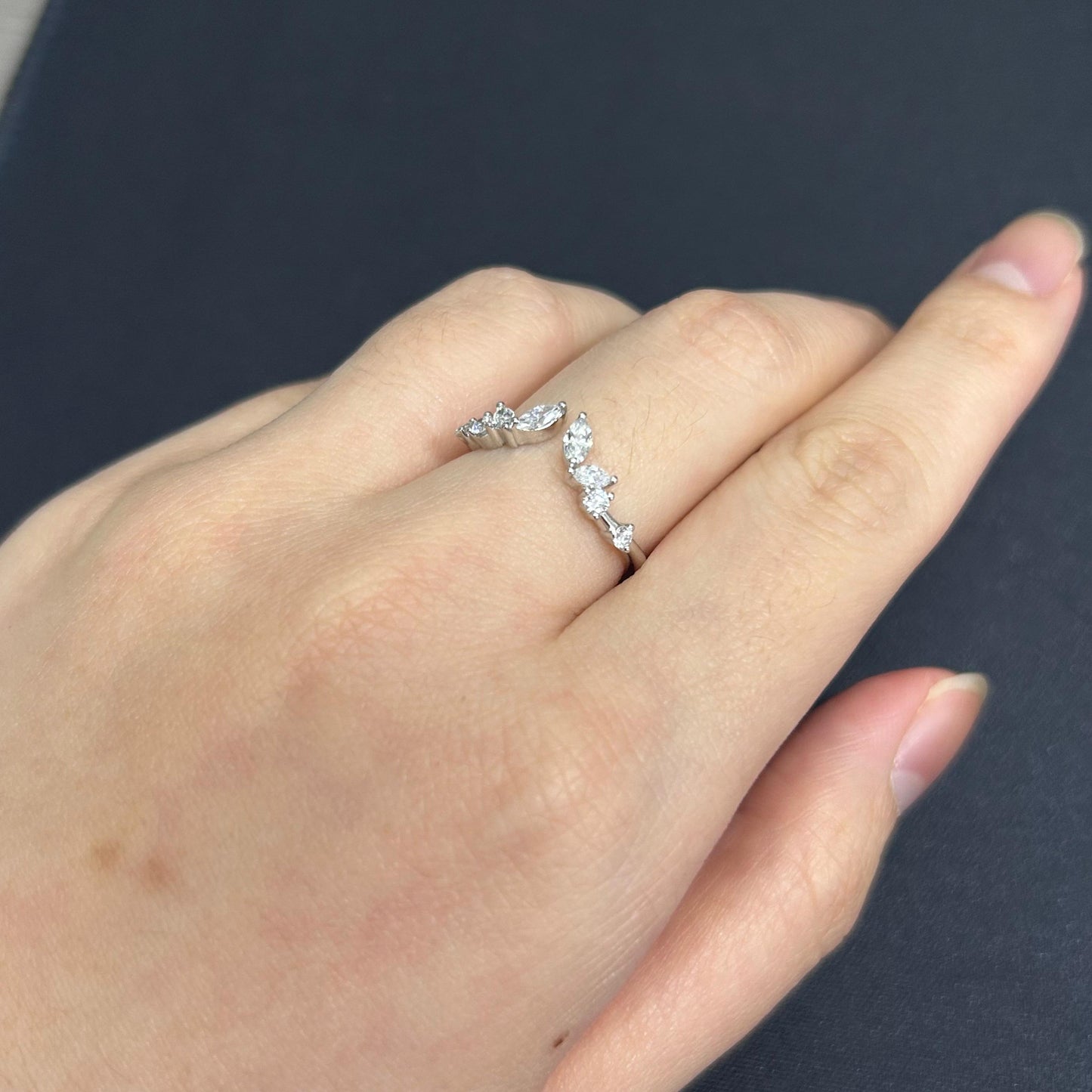 Cincin Berlian Fashion Marquise 42130 LR Zamrud Jewellery