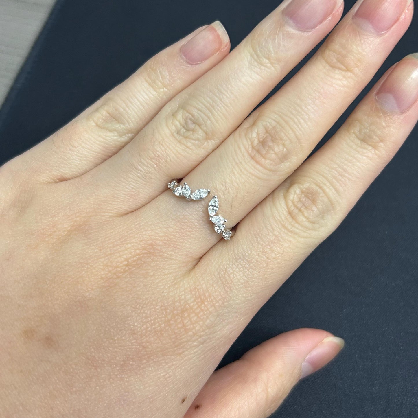 Cincin Berlian Fashion Marquise 42130 LR Zamrud Jewellery