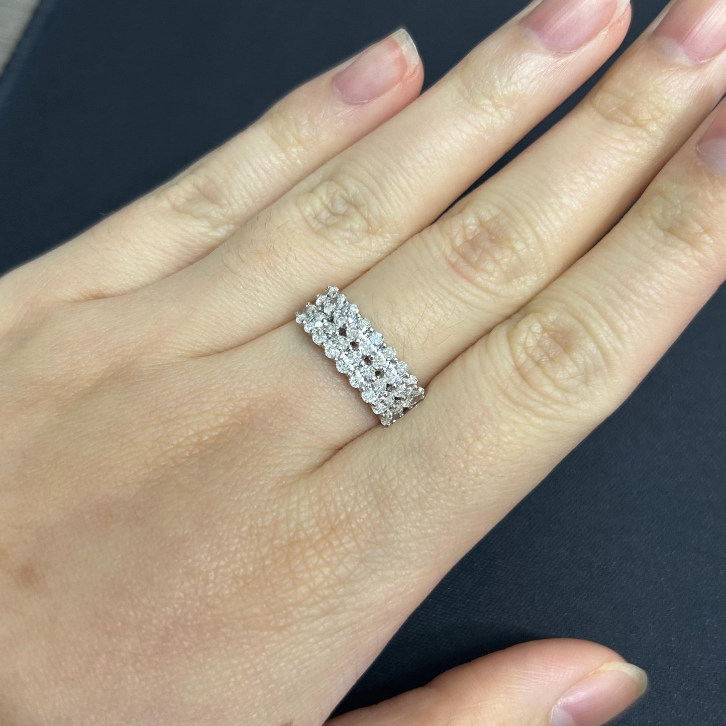Cincin Berlian Listring Oval 43458 LR Zamrud Jewellery