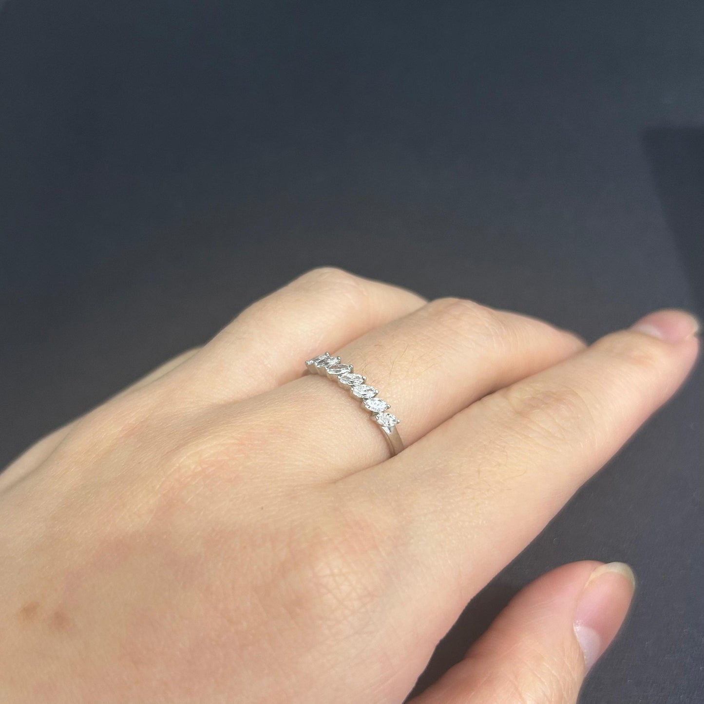 Cincin Berlian Listring Marquise 42420 LR Zamrud Jewellery
