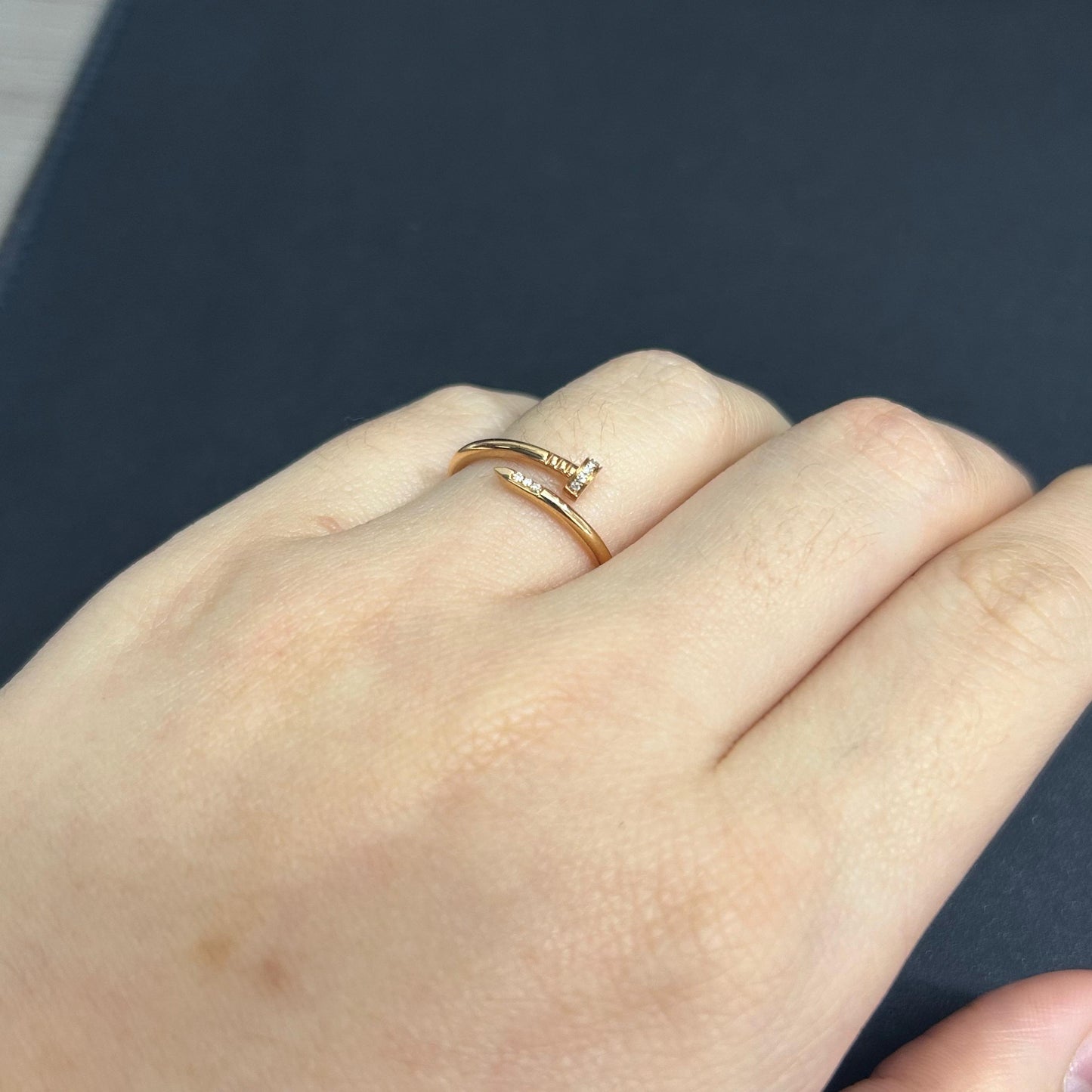 Cincin Berlian Paku 42055 LR Zamrud Jewellery