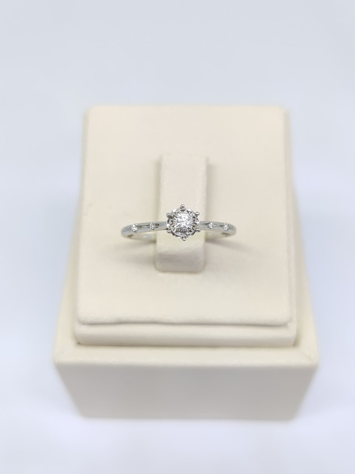 Cincin Berlian Solitaire 39116 LR Zamrud Jewellery