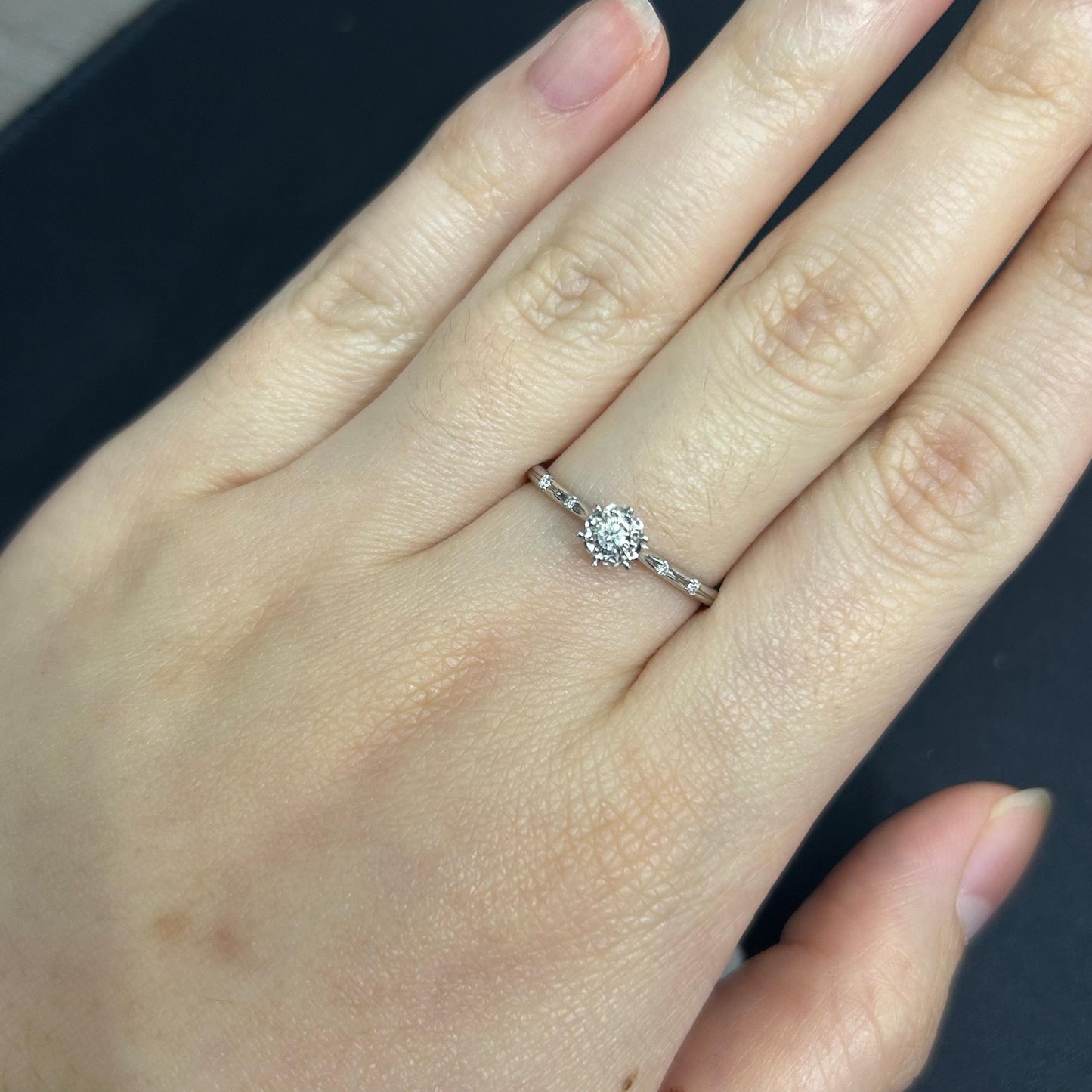 Cincin Berlian Solitaire 39116 LR Zamrud Jewellery