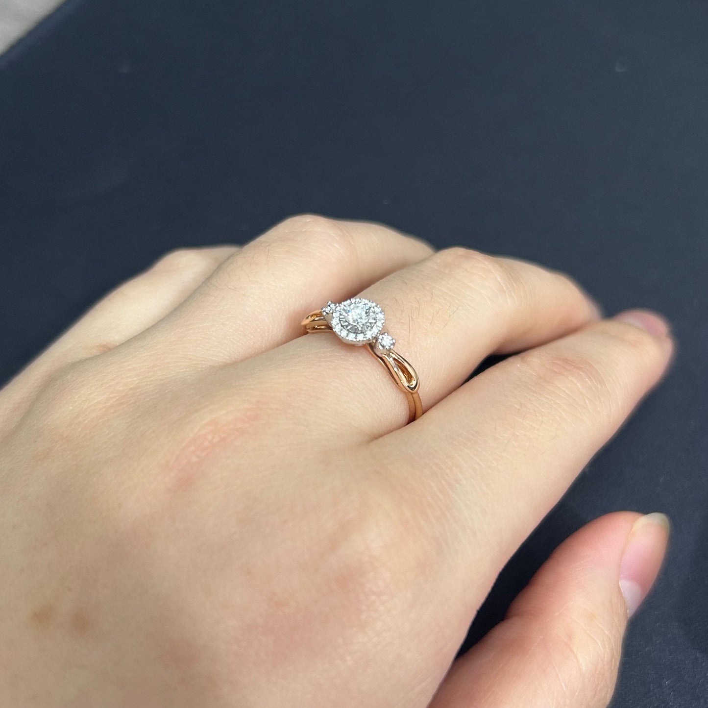 Cincin Berlian Solitaire 43533 LR Zamrud Jewellery