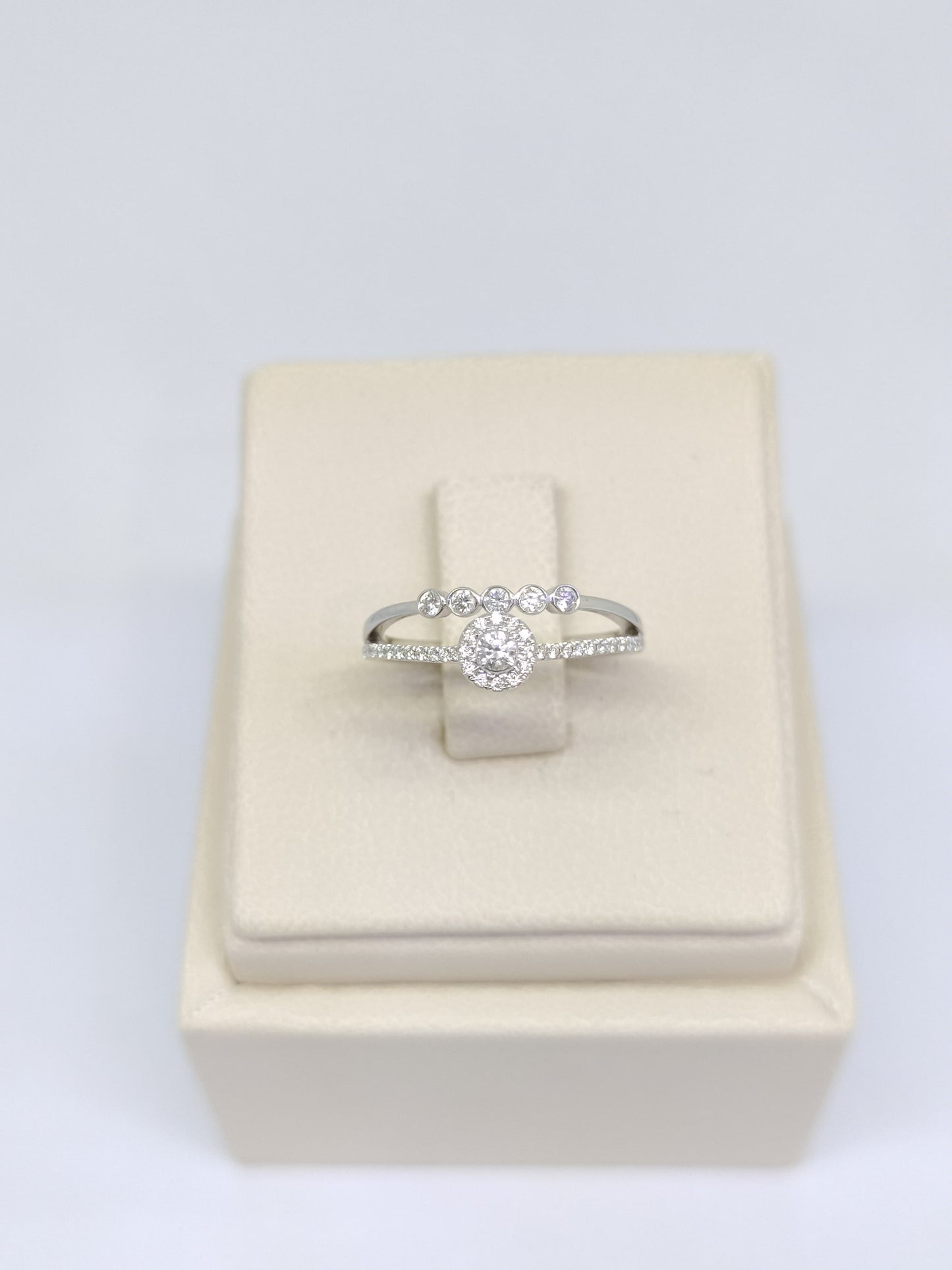 Cincin Berlian Solitaire 2in1 39215 LR Zamrud Jewellery