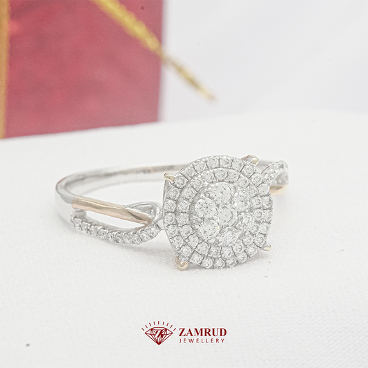 Cincin Berlian 37426 LR Zamrud Jewellery