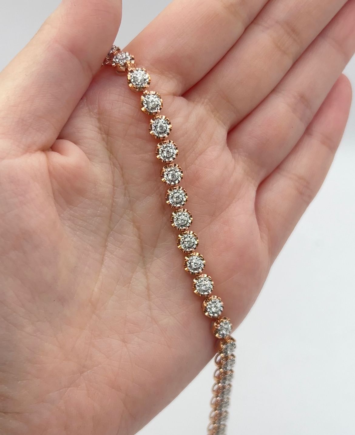Gelang Berlian Listring 44042 BE Zamrud Jewellery