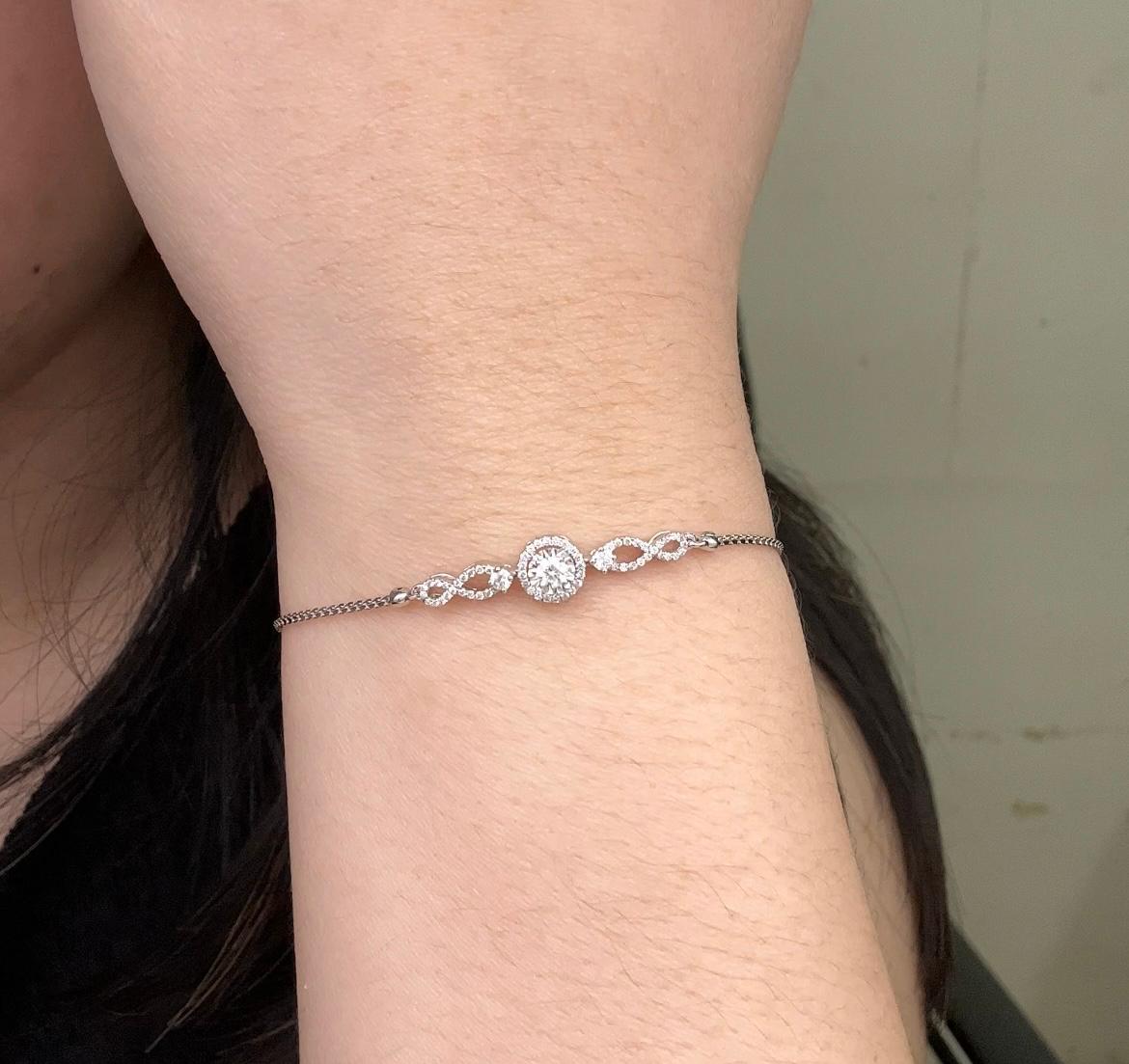 Gelang Berlian Solitaire Serut 41539 BE Zamrud Jewellery