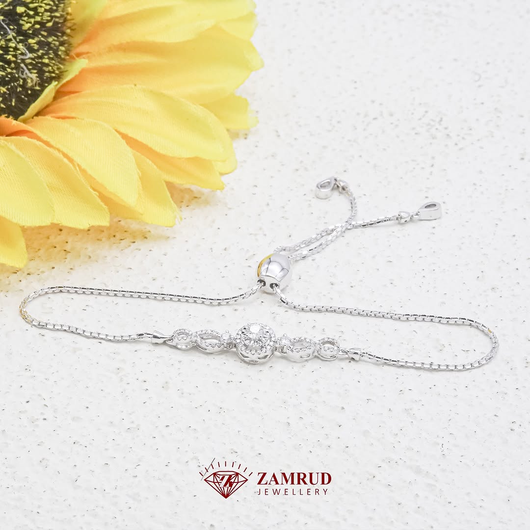 Gelang Berlian Solitaire Serut 41539 BE Zamrud Jewellery