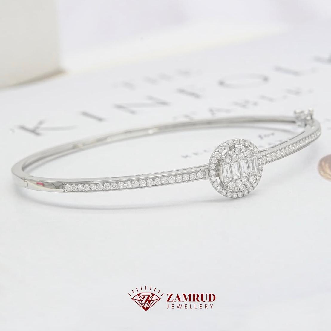 Gelang Berlian Baguette 44530 BG Zamrud Jewellery