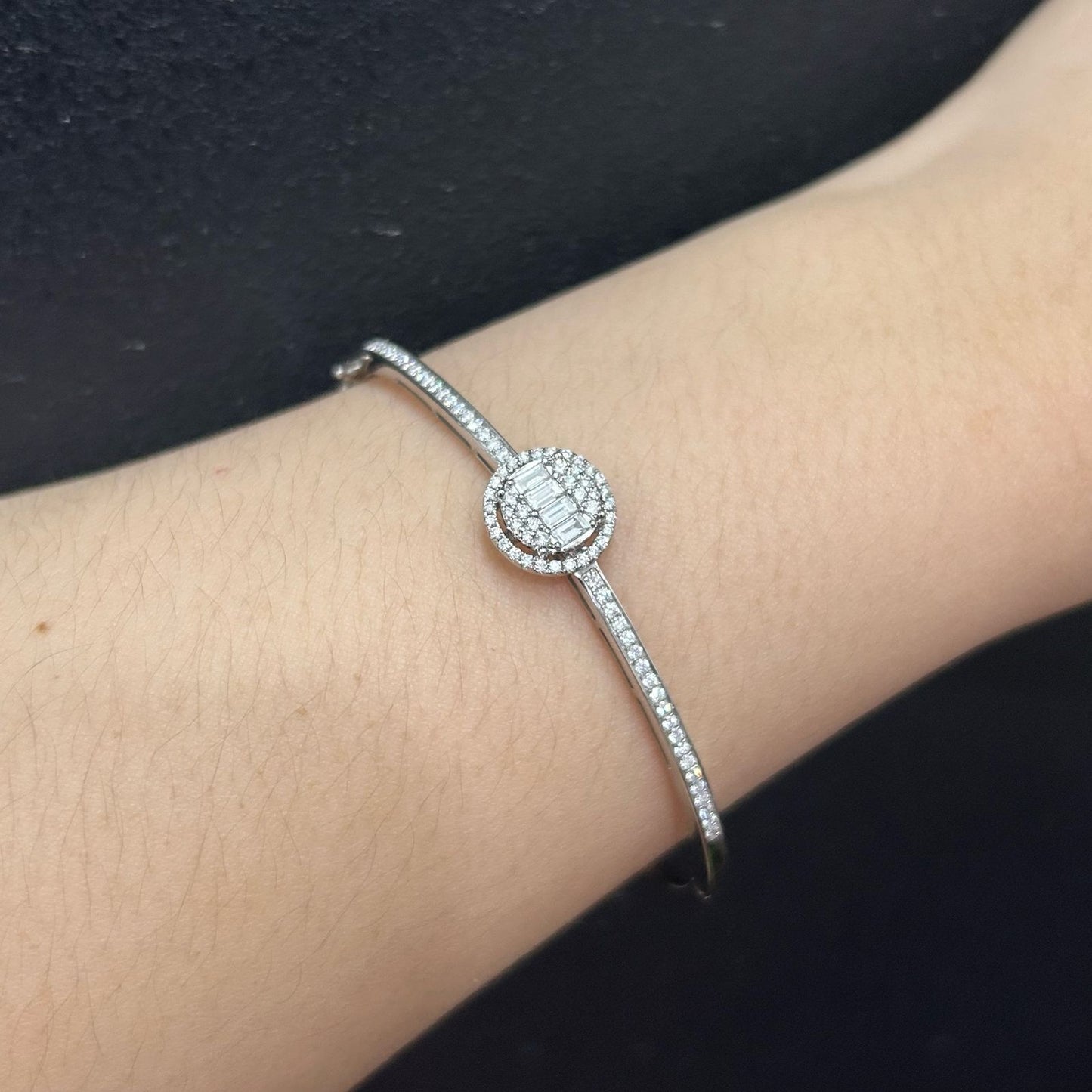 Gelang Berlian Baguette 44530 BG Zamrud Jewellery