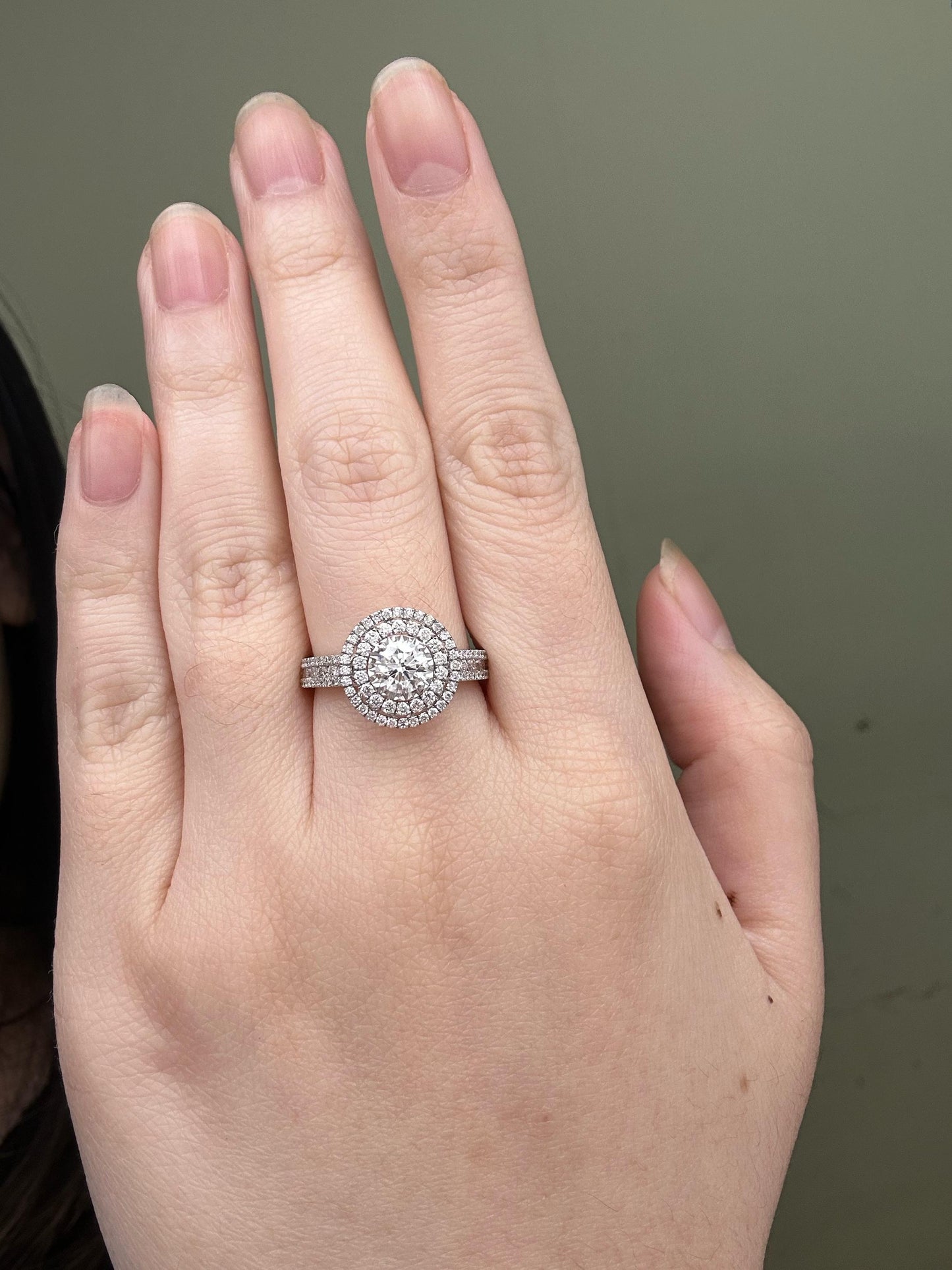 GIA Cincin Berlian 41164 FLR Zamrud Jewellery
