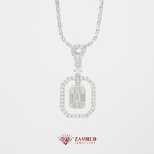 Load image into Gallery viewer, Liontin Berlian Baguette 44455 PD Zamrud Jewellery
