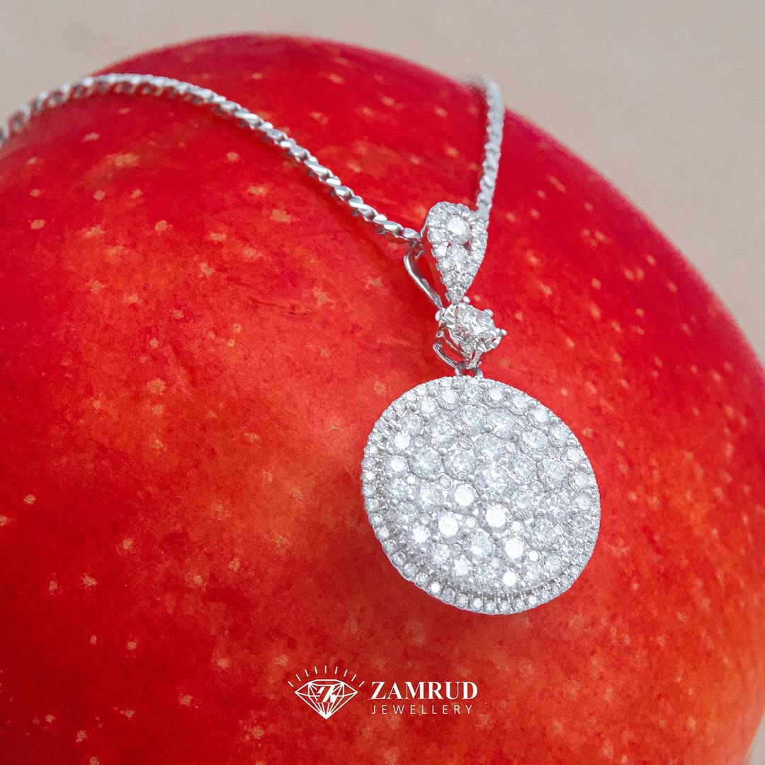 Liontin Berlian Bulat 38027 PD Zamrud Jewellery
