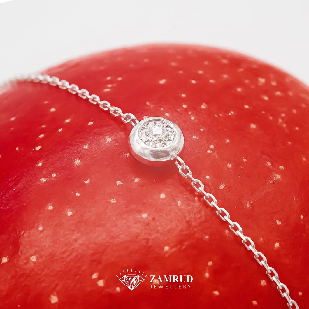 Gelang Berlian Solitaire Bracelet 35330 BE Zamrud Jewellery