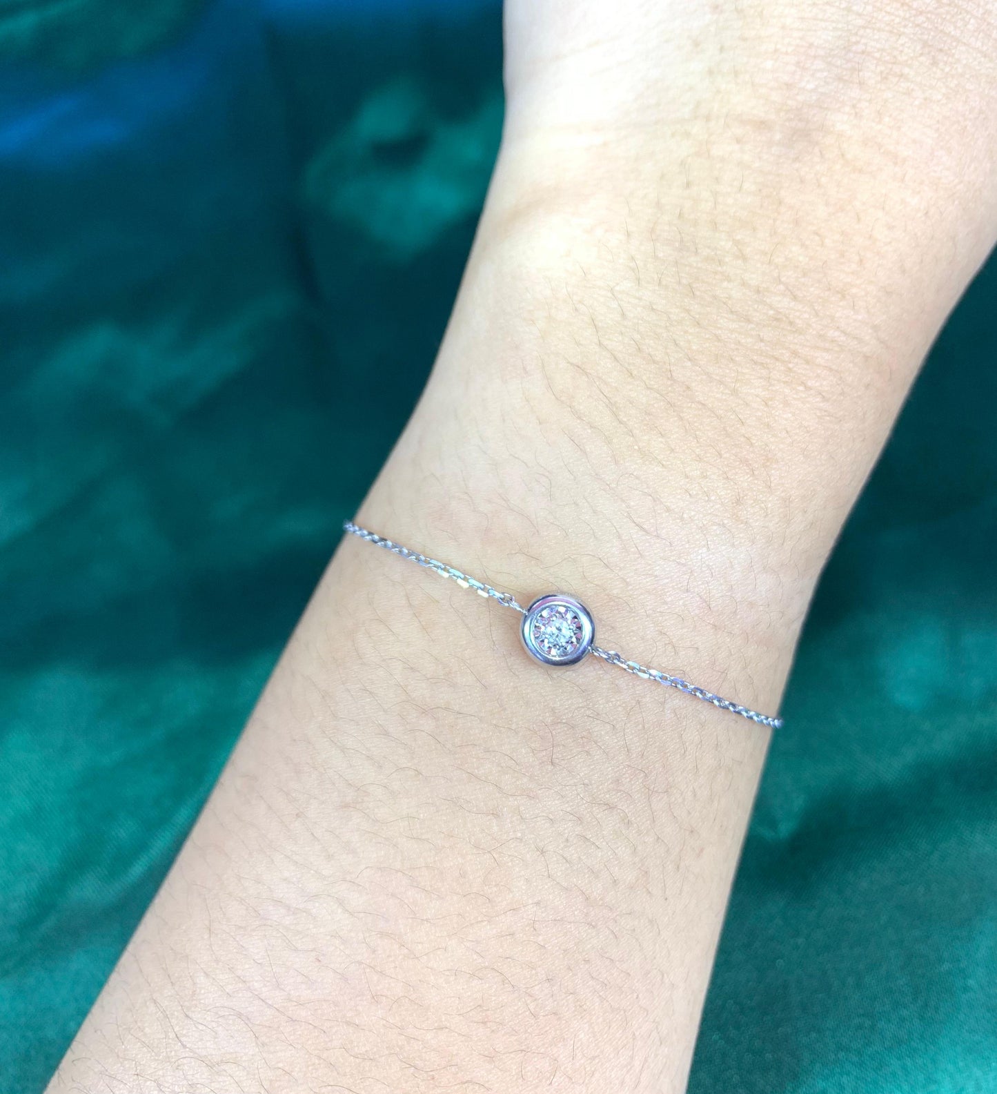 Gelang Berlian Solitaire Bracelet 35330 BE Zamrud Jewellery