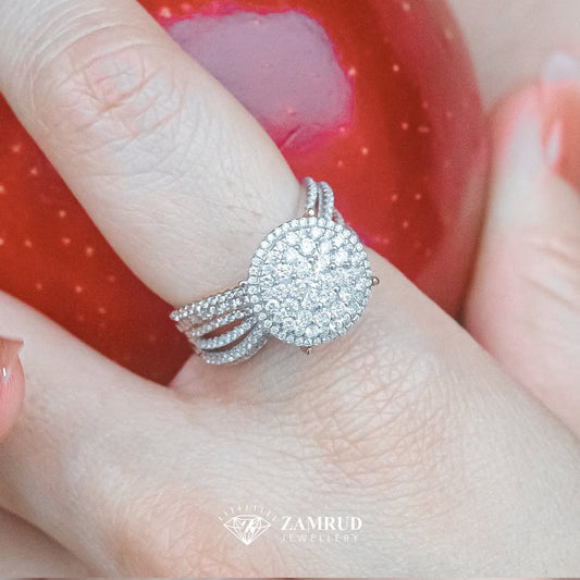 Cincin Berlian 1847 LR Diamond Ring Zamrud Jewellery