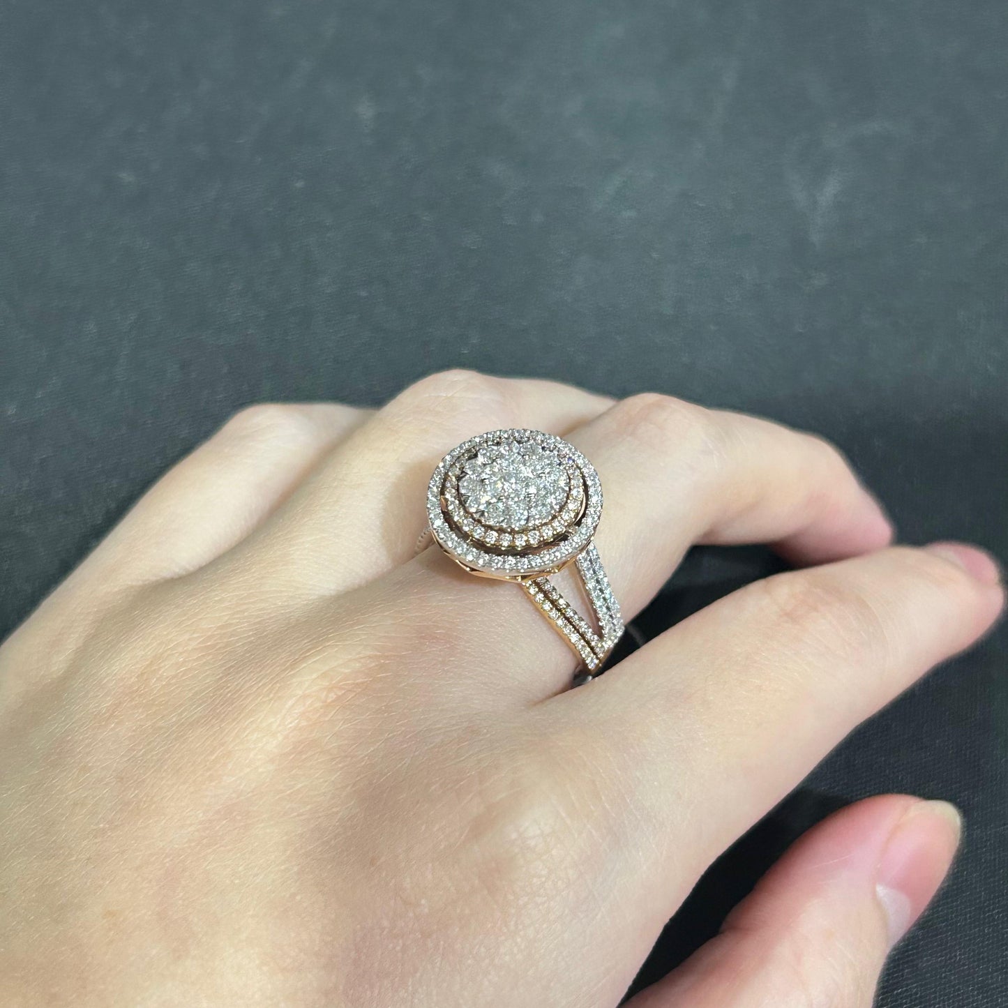 Cincin Berlian 8310 LR Diamond Ring Zamrud Jewellery