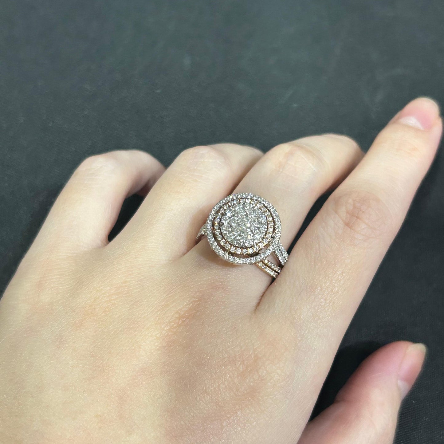 Cincin Berlian 8310 LR Diamond Ring Zamrud Jewellery