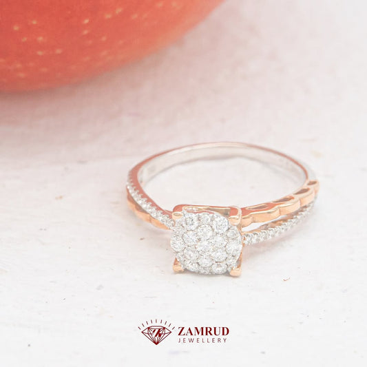 Cincin Berlian 44684 Diamond Ring Zamrud Jewellery