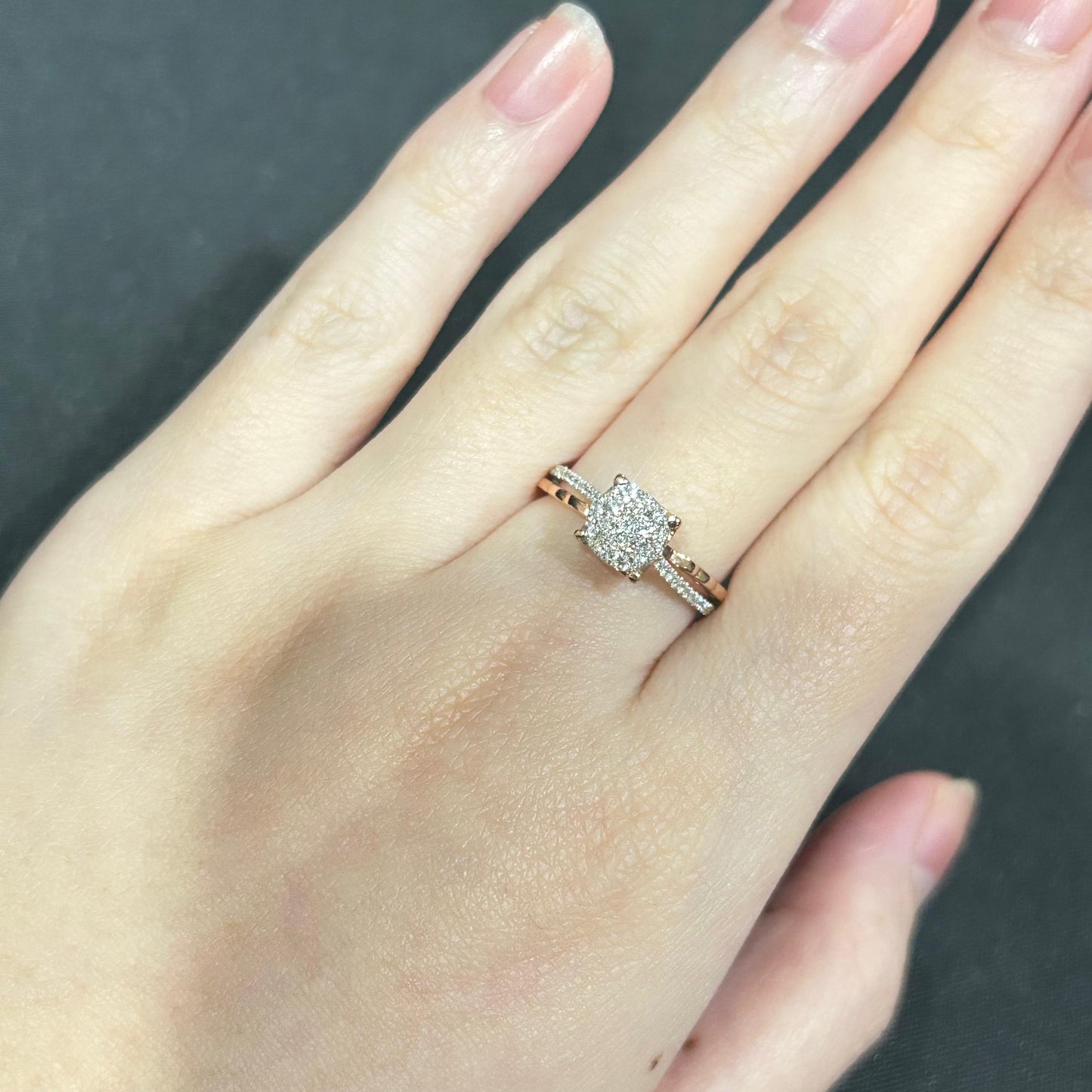 Cincin Berlian 44684 Diamond Ring Zamrud Jewellery