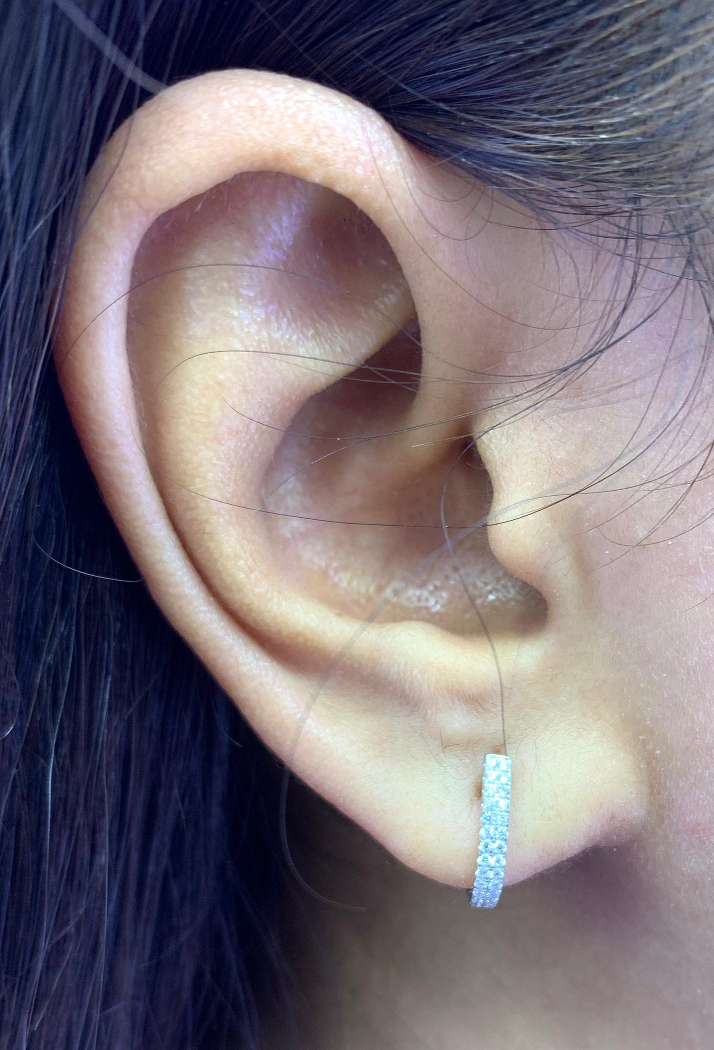 Anting Berlian Clip Earring 45643 ER Zamrud Jewellery